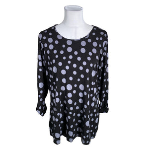 Unisex Finnwear - Trikotaažist pluus, suurus 40 - Must (1)
