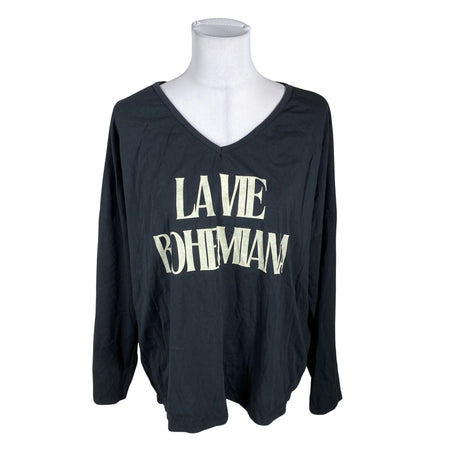 Unisex Bohemiana - Trikotaažist pluus, suurus 40 - Must ()
