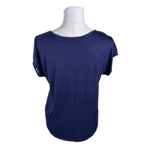Unisex Esprit - Lühikeste käistega pluus, suurus 36 - Sinine (2)