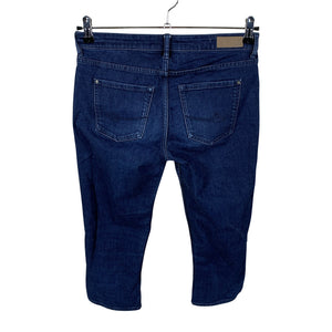 Unisex EDC by Esprit - Teksast poolpikad püksid, suurus W27 - Sinine (2)