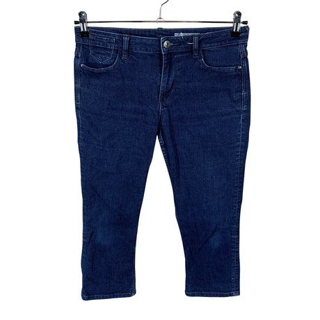 Unisex EDC by Esprit - Teksast poolpikad püksid, suurus W27 - Sinine ()