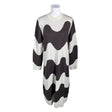 Unisex Marimekko - Kootud kleit, suurus 40 - Pruun ()