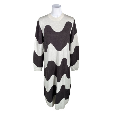 Unisex Marimekko - Kootud kleit, suurus 40 - Pruun ()