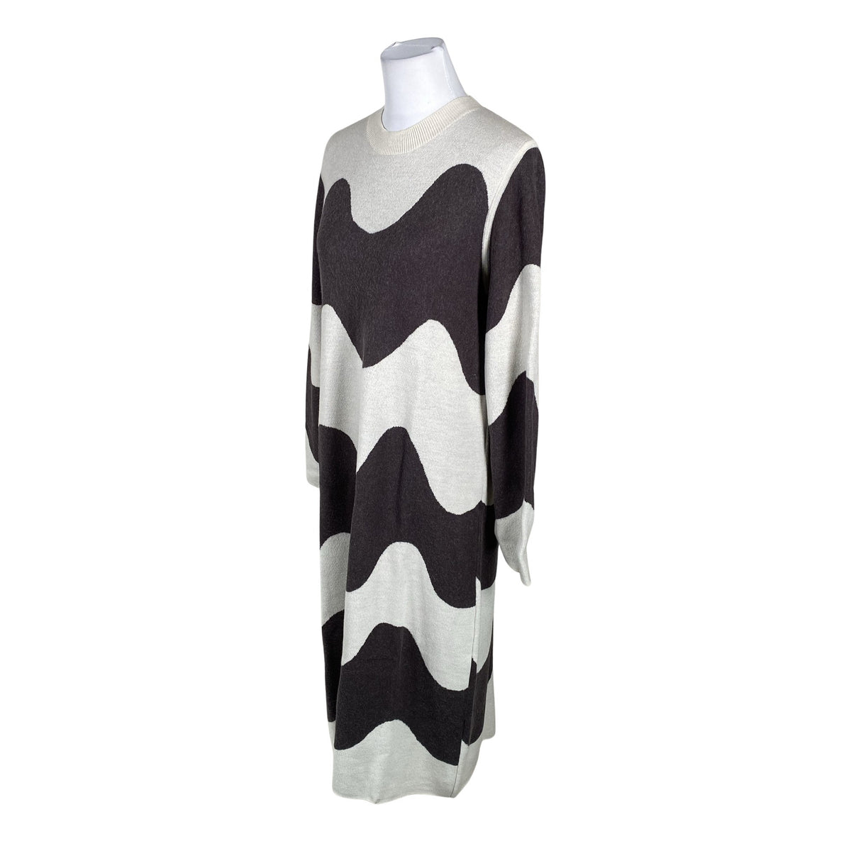 Unisex Marimekko - Kootud kleit, suurus 40 - Pruun (3)