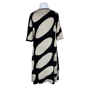 Unisex Marimekko - Kootud kleit, suurus 42 - Must (2)