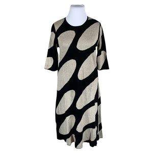 Unisex Marimekko - Kootud kleit, suurus 42 - Must (1)