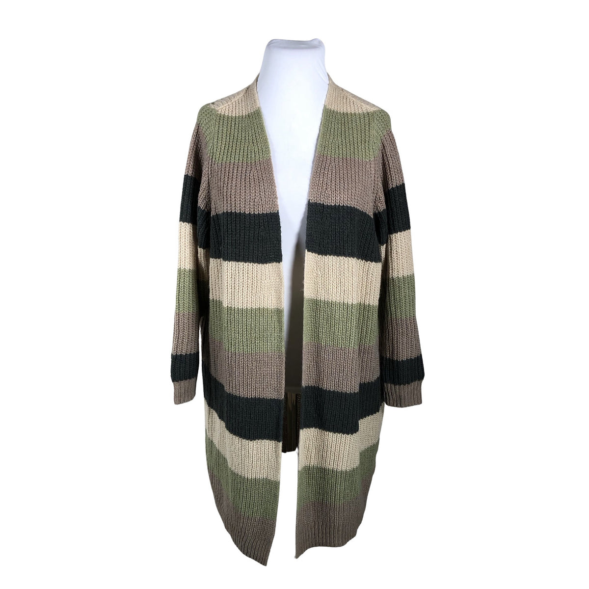 Unisex Zizzi - Kardigan, suurus 46 - Pruun (1)