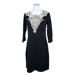 Unisex Lumoan - Trikotaažist kleit, suurus 38 - Must (1)