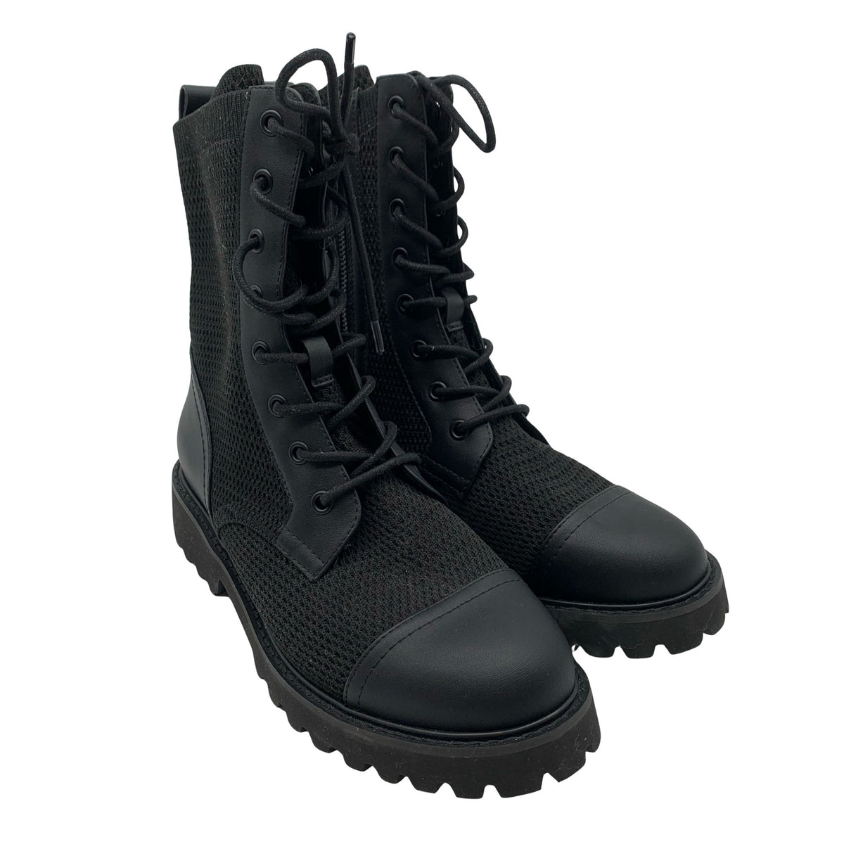 Unisex Vivaia - Nööridega saapad, suurus 39 - Must (2)