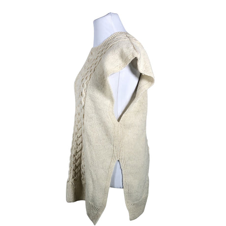 Unisex Handmade - Kootud vest, suurus 42 - Looduslik valge (2)