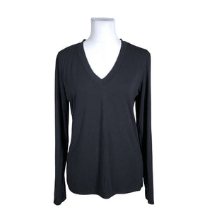 Unisex Soc - Trikotaažist pluus, suurus 40 - Must (1)
