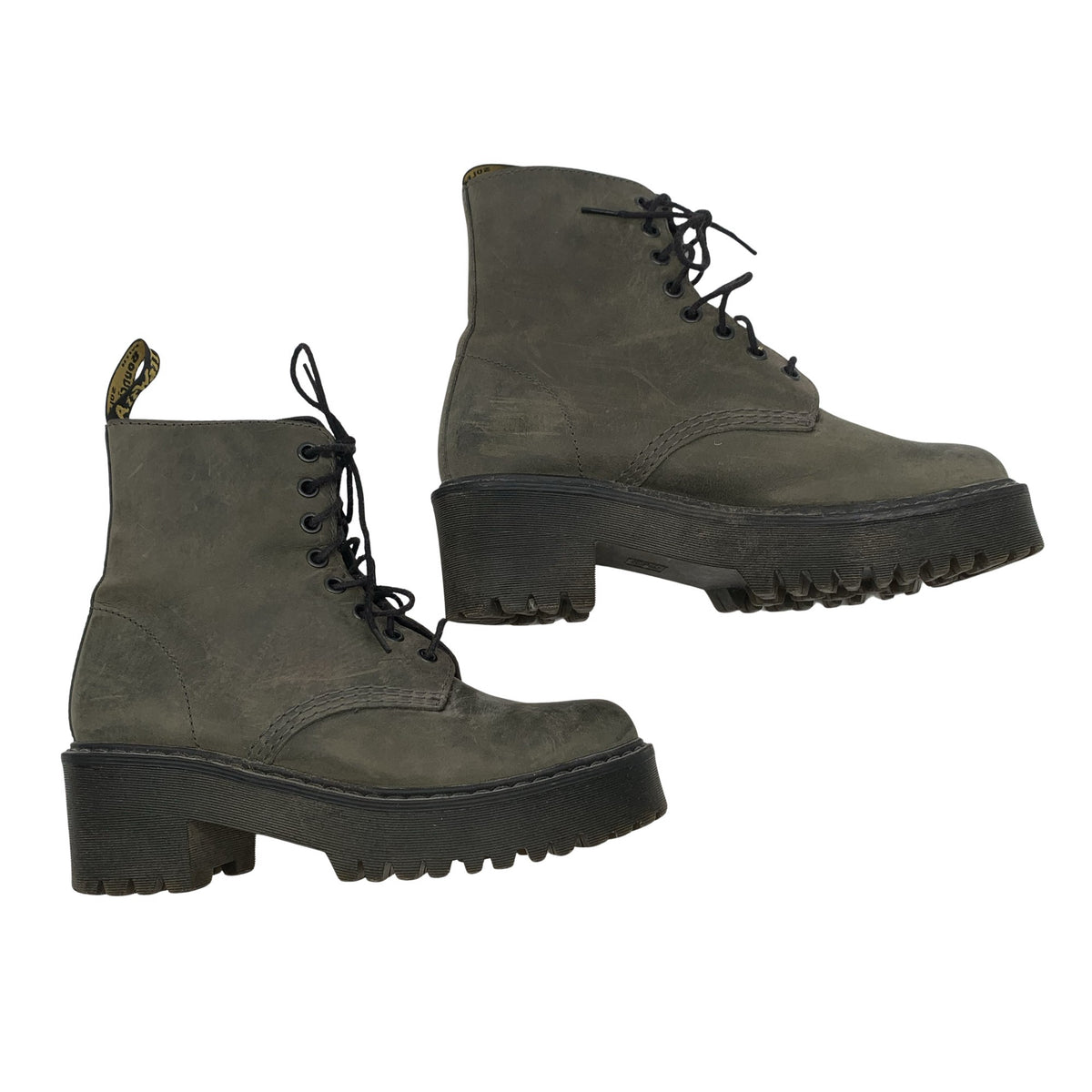 Unisex Dr. Martens - Poolsaapad, suurus 37 - Roheline (1)