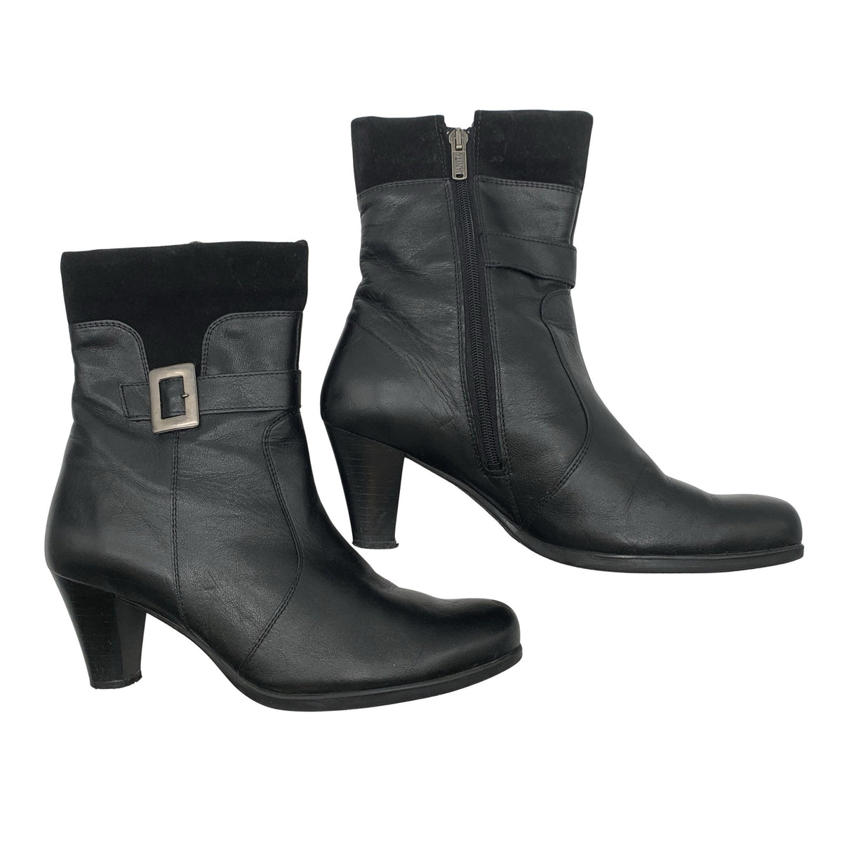Unisex Janita - Poolsaapad, suurus 40 - Must (1)