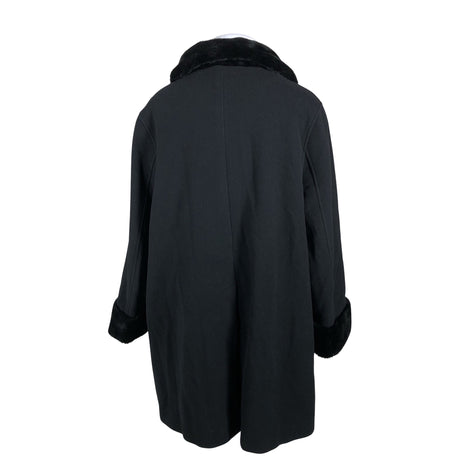 Unisex Menuetto - Villane mantel, suurus 48 - Must (2)