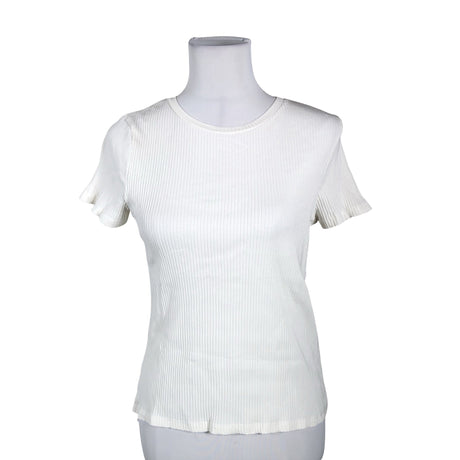Unisex Lindex - T-särk, suurus 38 - Valge ()