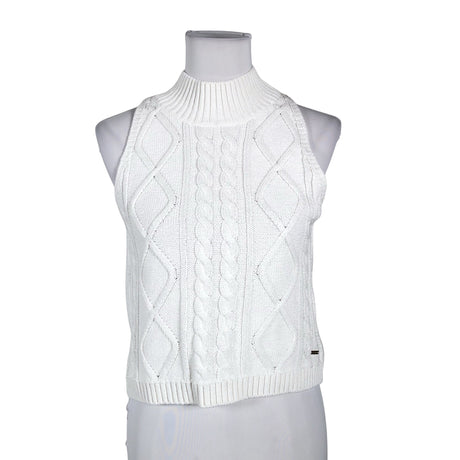 Unisex Holly & Whyte by Lindex - Kootud vest, suurus 38 - Valge ()