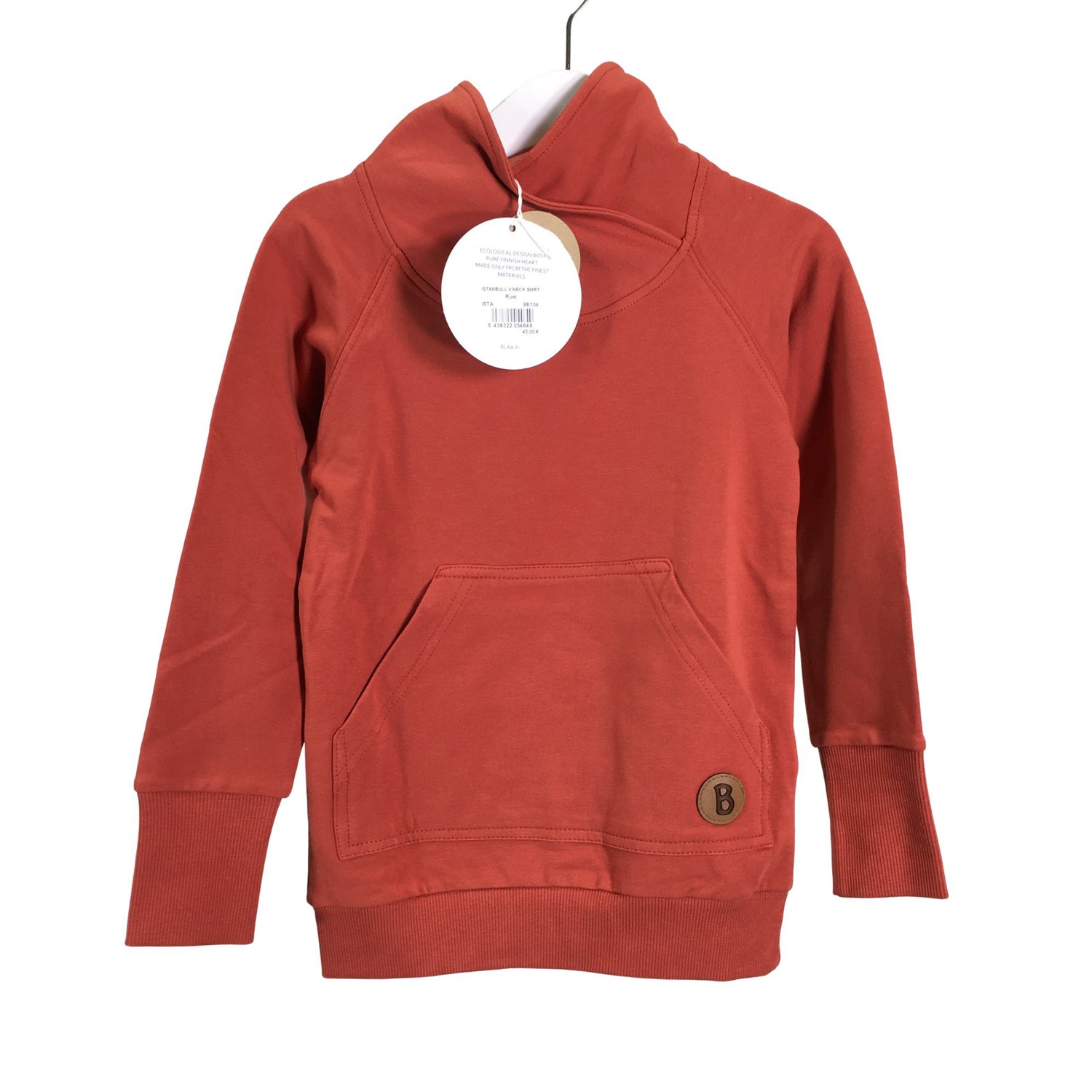  Paita  Collegepaita, koko 98 - 104  Blaa 