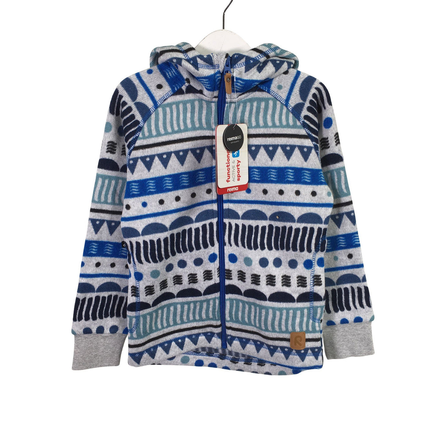 Unisex Reima - Fleecetakki, koko 116 - 122 -  (1)