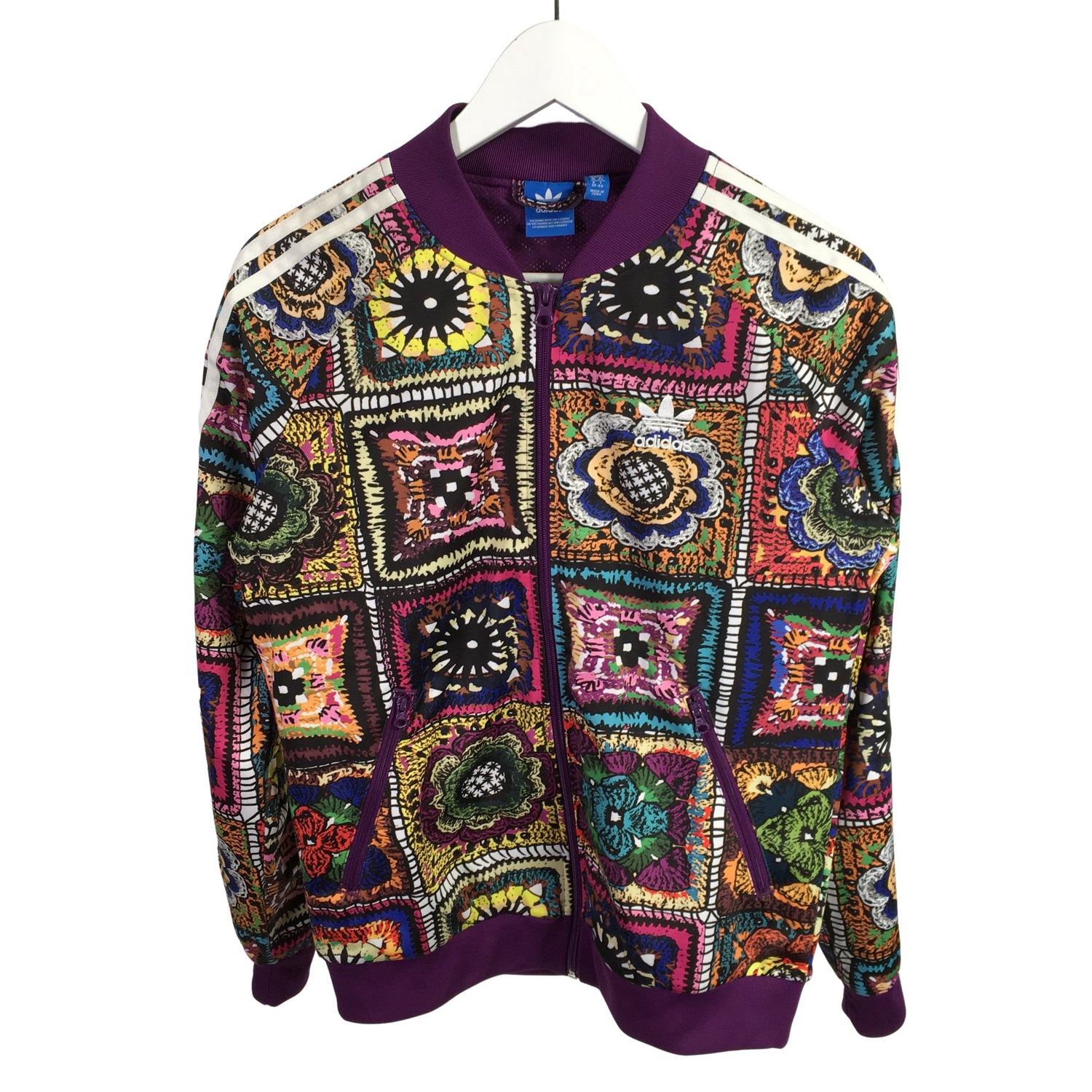  Urheilutakki  Verryttelytakki, koko 38  Adidas 