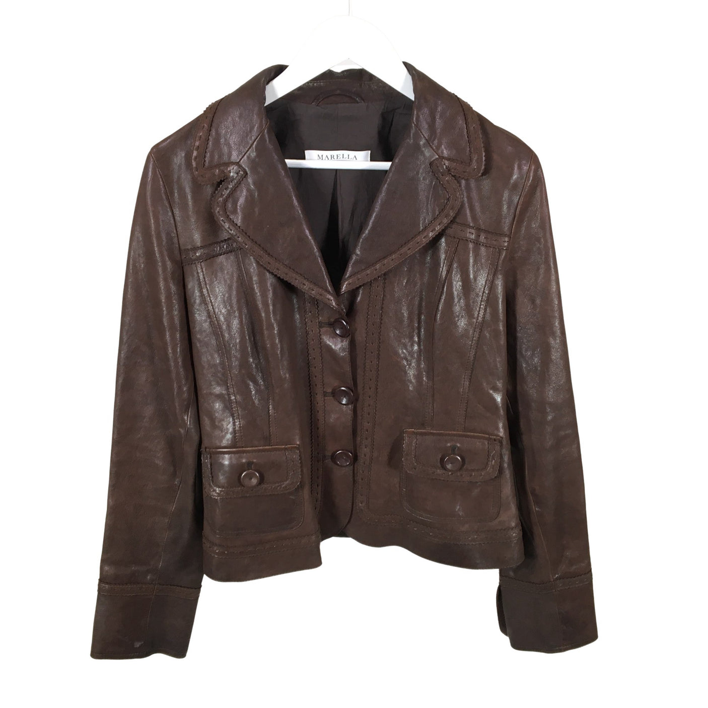 Unisex Marella - Nahkatakki, koko 40 -  (1)