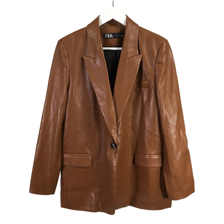 Unisex Zara - Nahkatakki, koko 40 -  ()