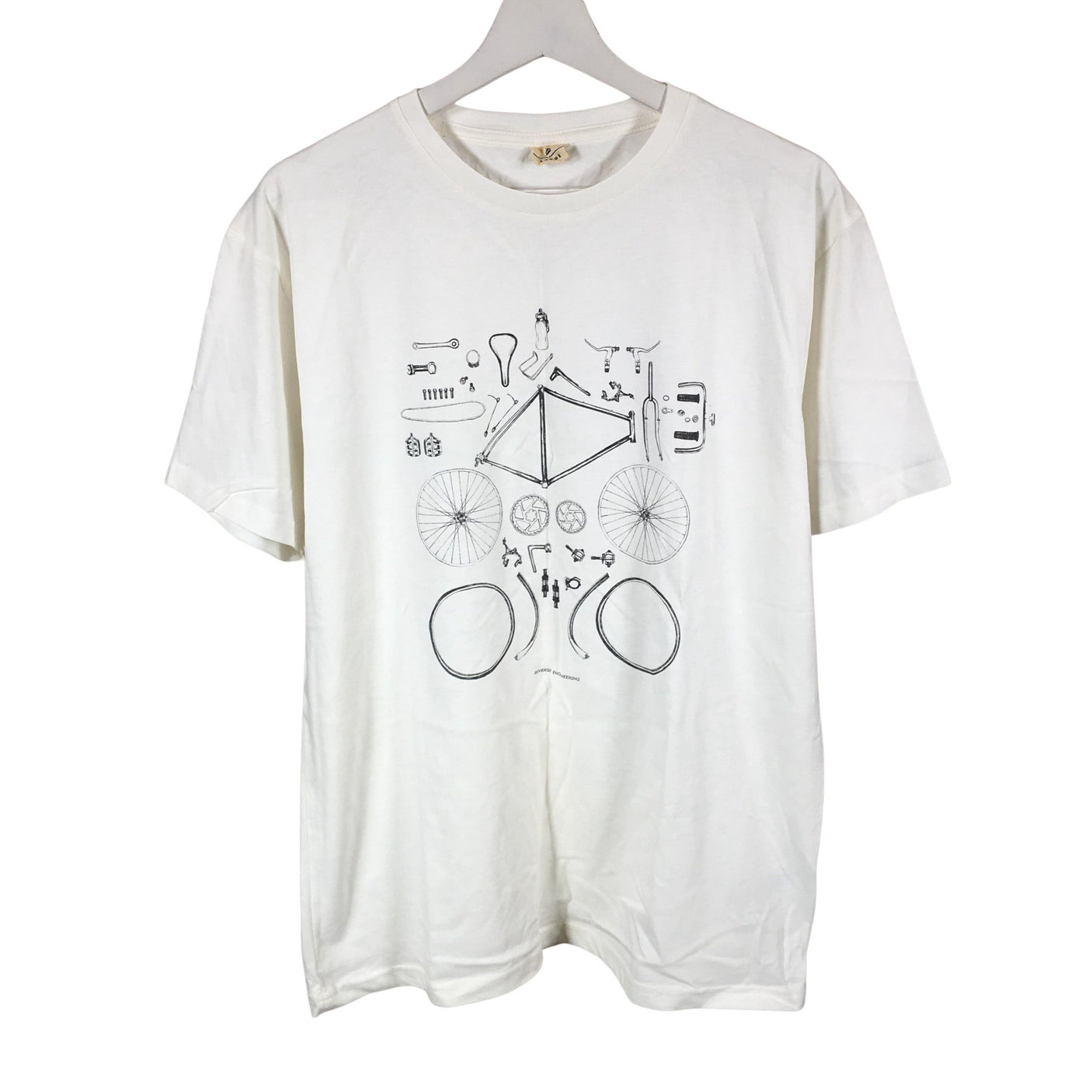 Unisex Typographia - T-paita, koko L -  (1)
