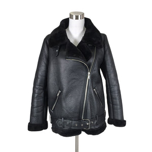 Unisex Zara - Nahkatakki, koko 38 -  (1)