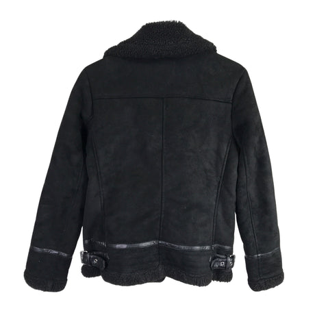 Unisex Zara - Nahkatakki, koko 34 -  (2)