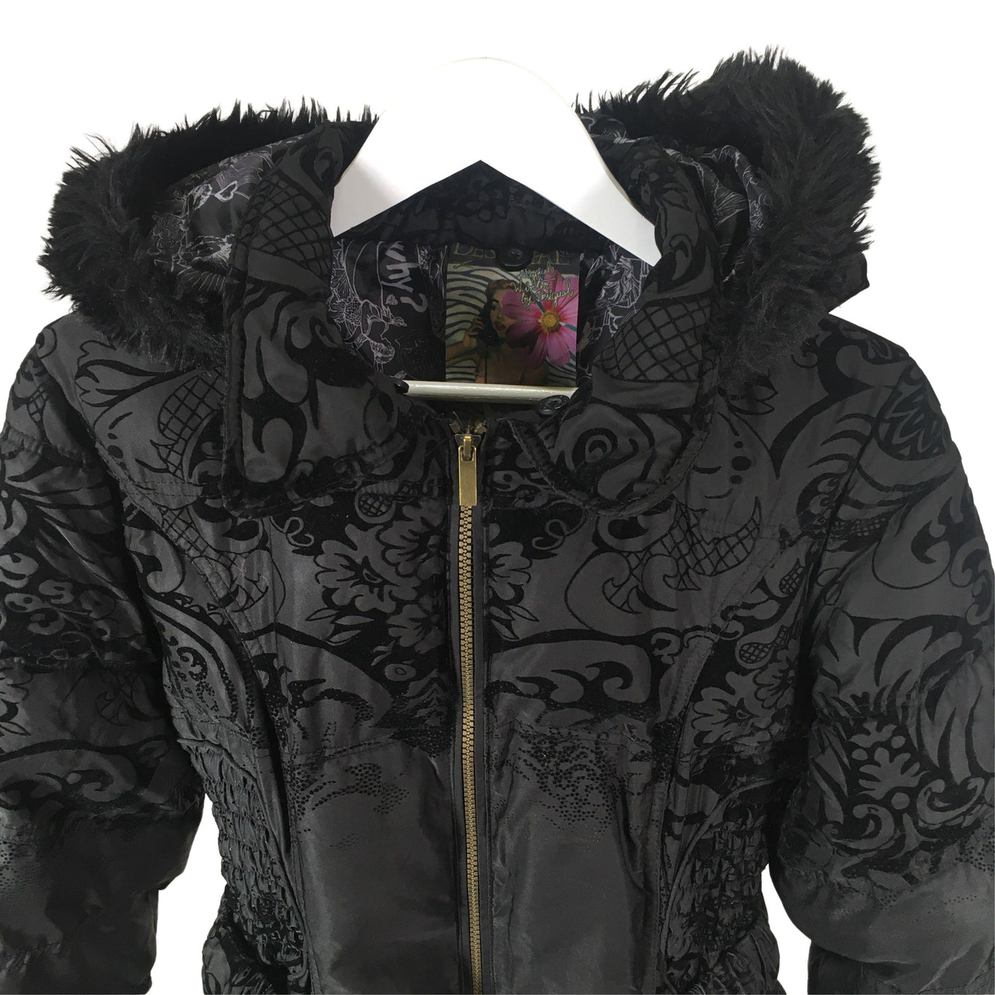 Unisex Desigual - Toppatakki, koko 40 -  (3)