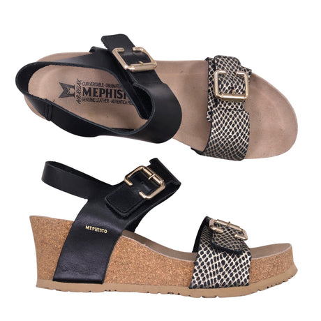 Unisex Mephisto - Kiilakorkosandaalit, koko 40 -  ()