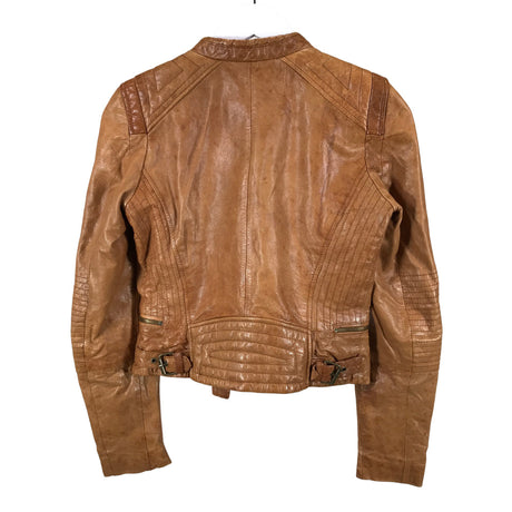 Unisex Zara - Nahkatakki, koko 38 -  (2)