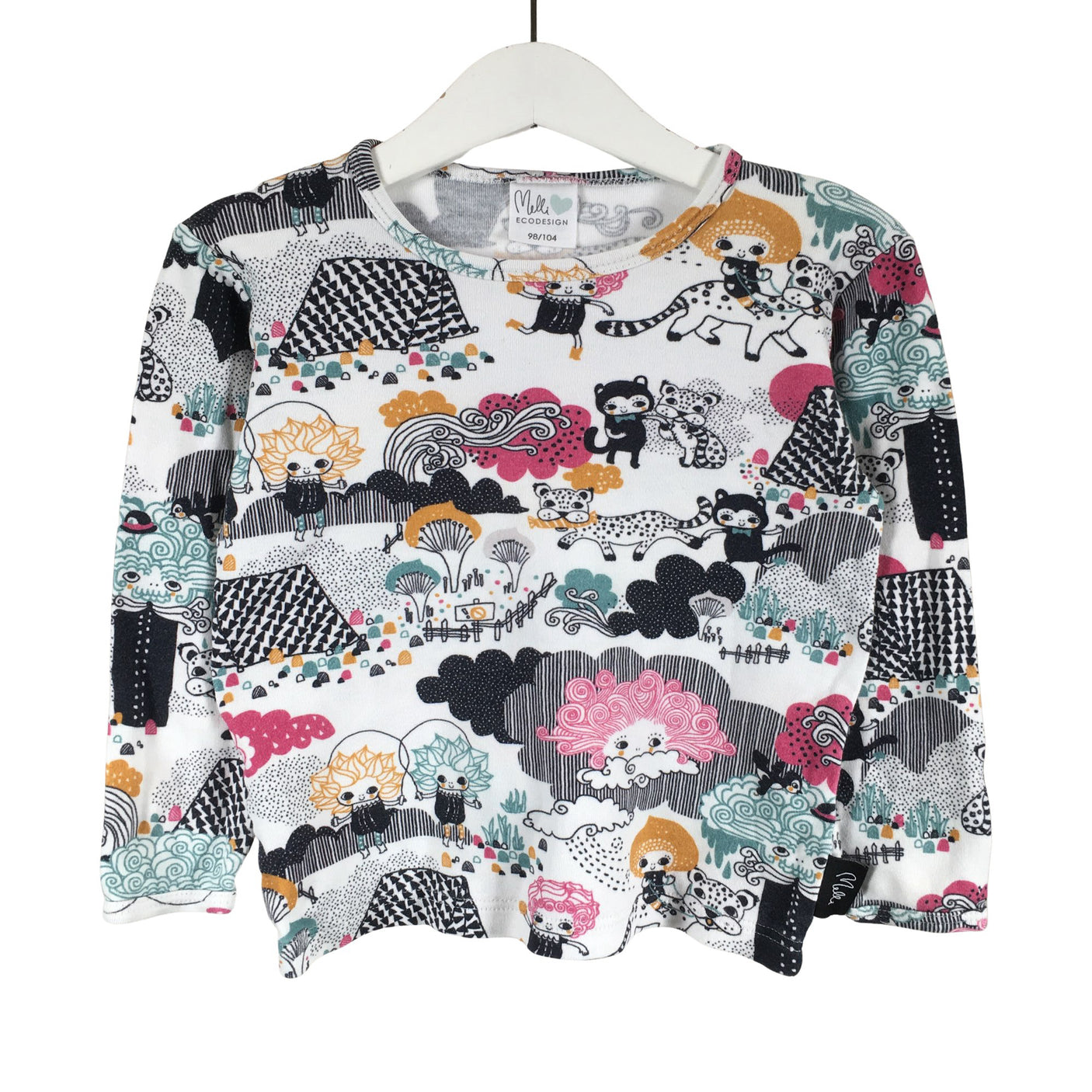 Unisex Melli - Trikoopaita, koko 98 - 104 -  (1)