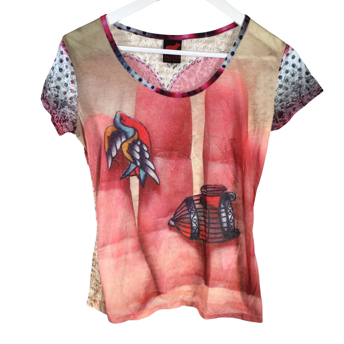 Lyhythihainen pusero, koko 38