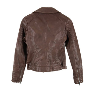 Unisex Zara - Nahkatakki, koko 36 -  (2)