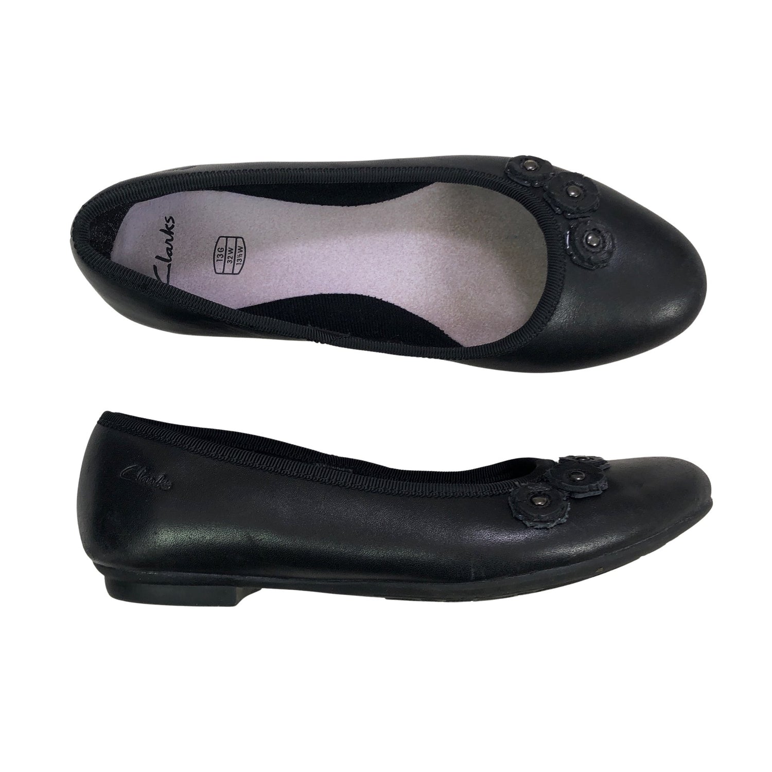  Ballerinat  Ballerinat, koko 32  Clarks 