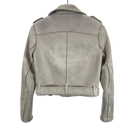 Unisex Zara - Nahkatakki, koko 34 -  (2)