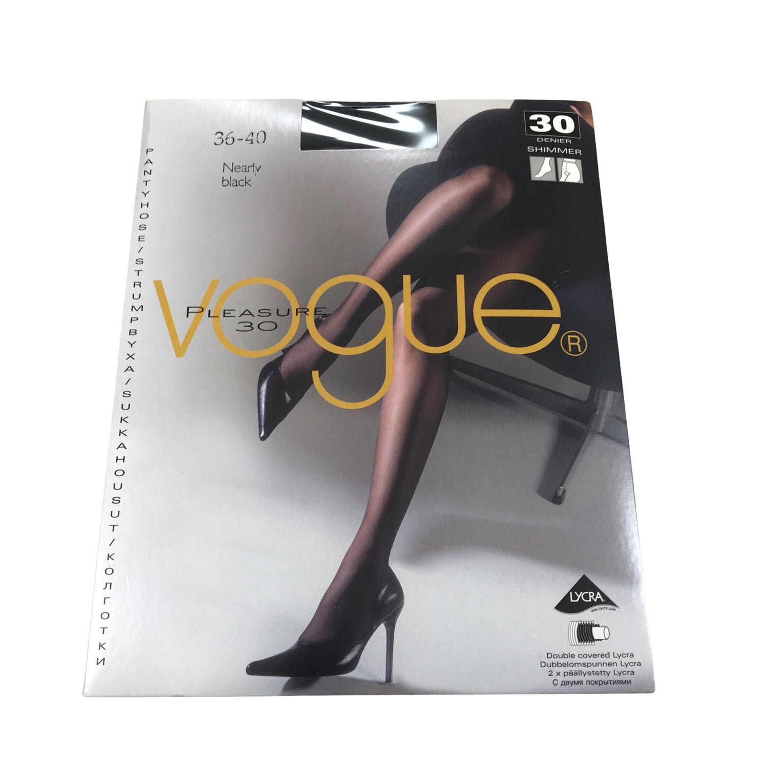  Sukkahousut  Sukkahousut, ohuet, koko 36  Vogue 