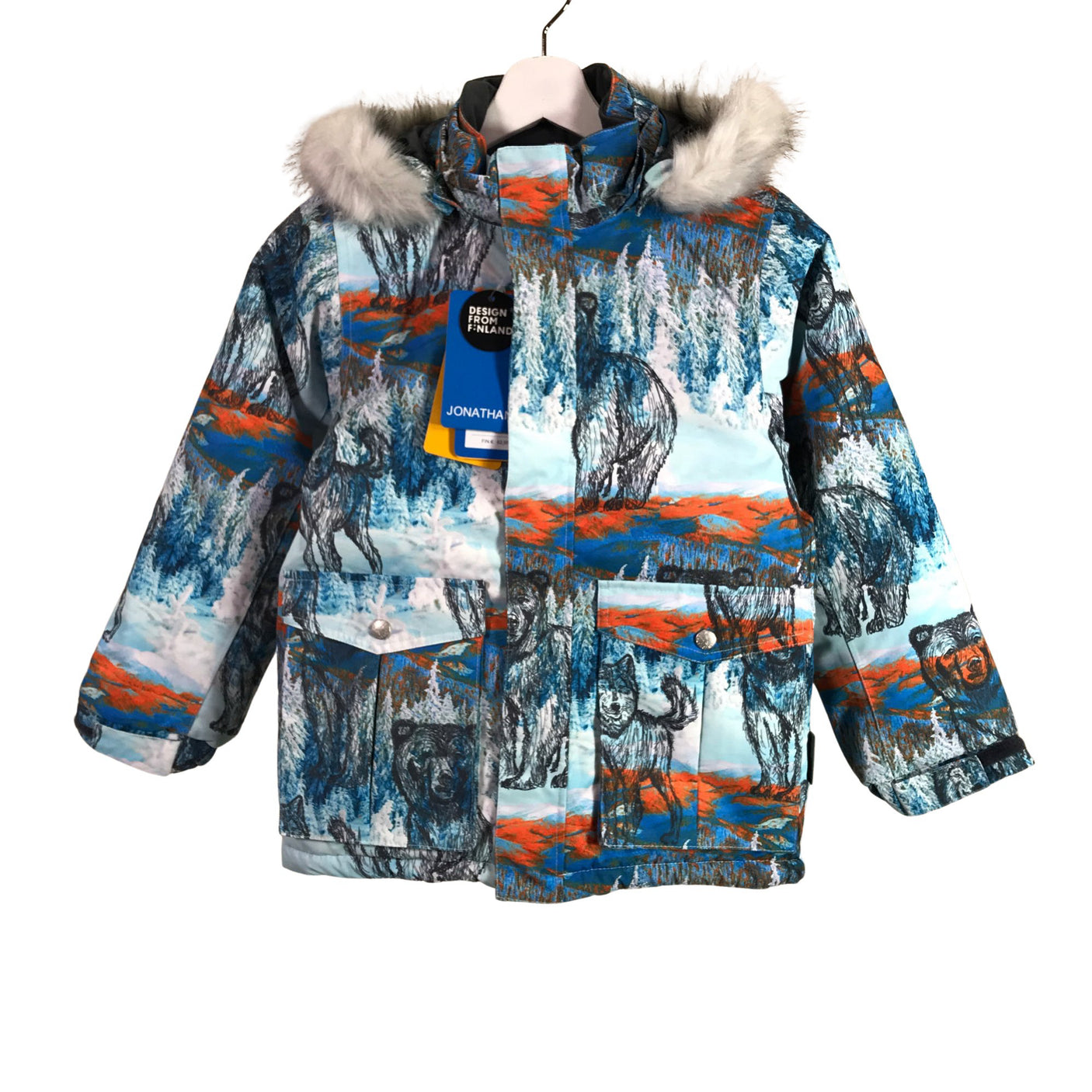 Toppatakki, koko 128 - 134