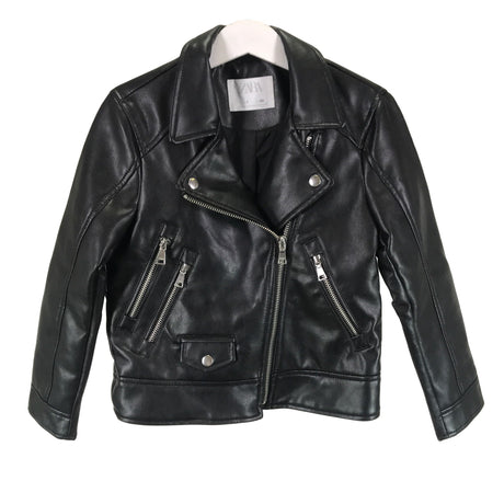 Unisex Zara - Nahkatakki, koko 116 - 122 -  ()