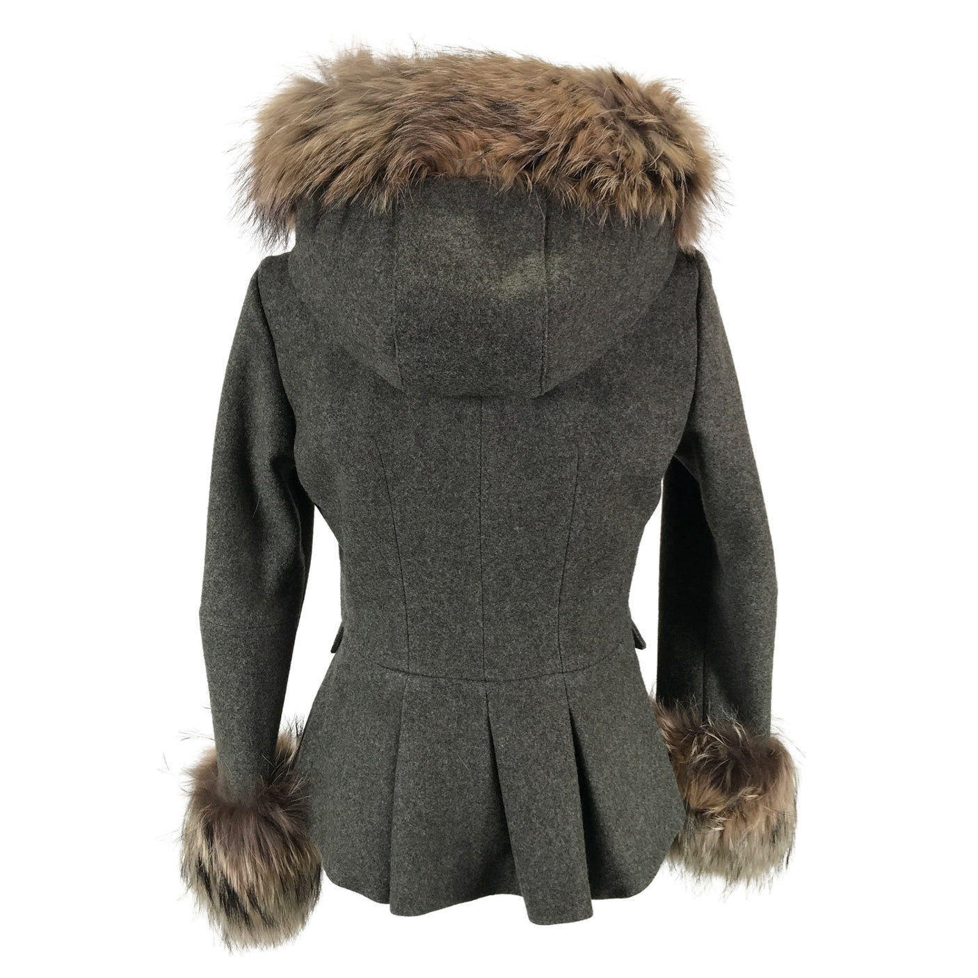 Unisex Duohtavuohta - Villakangast mantel, suurus 40 -  (2)