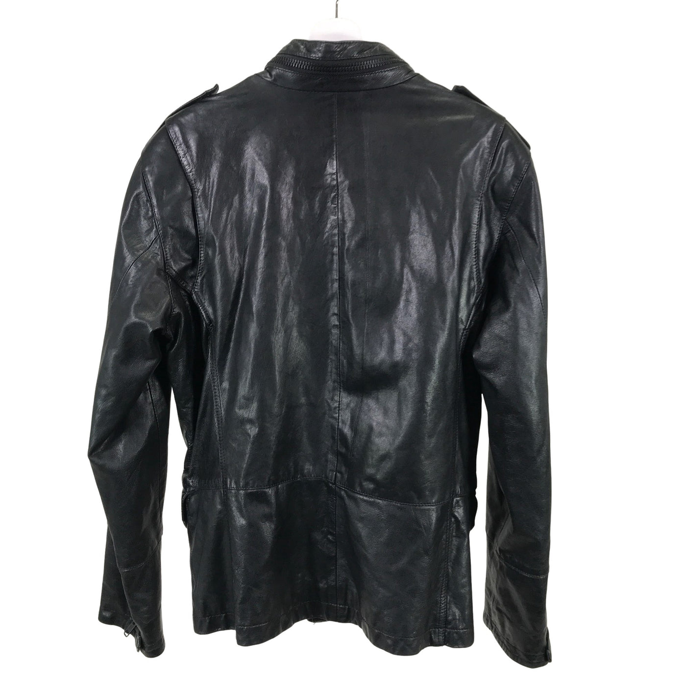 Leather jacket, size L