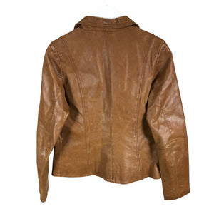 Leather jacket, size 40