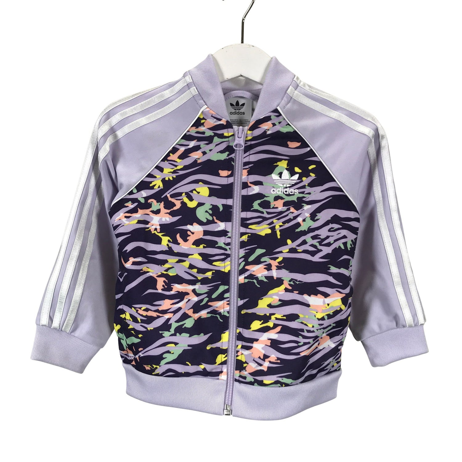  Urheilutakki  Verryttelytakki, koko 80 - 86  Adidas 