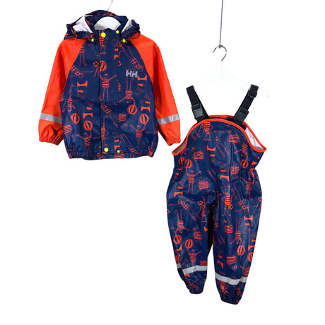 Unisex Helly Hansen - Vihmakomplekt, suurus 86–92 -  ()