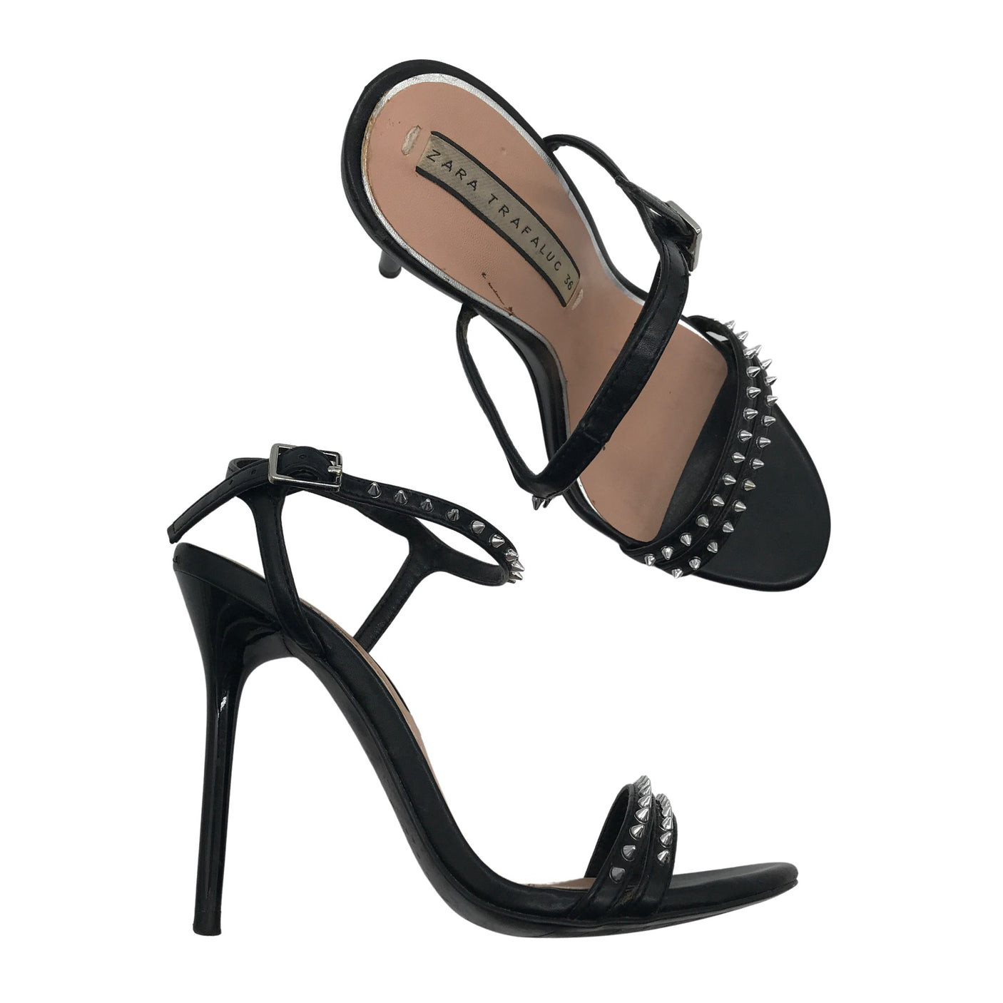 Unisex Zara - Korolliset sandaalit, koko 36 -  (1)