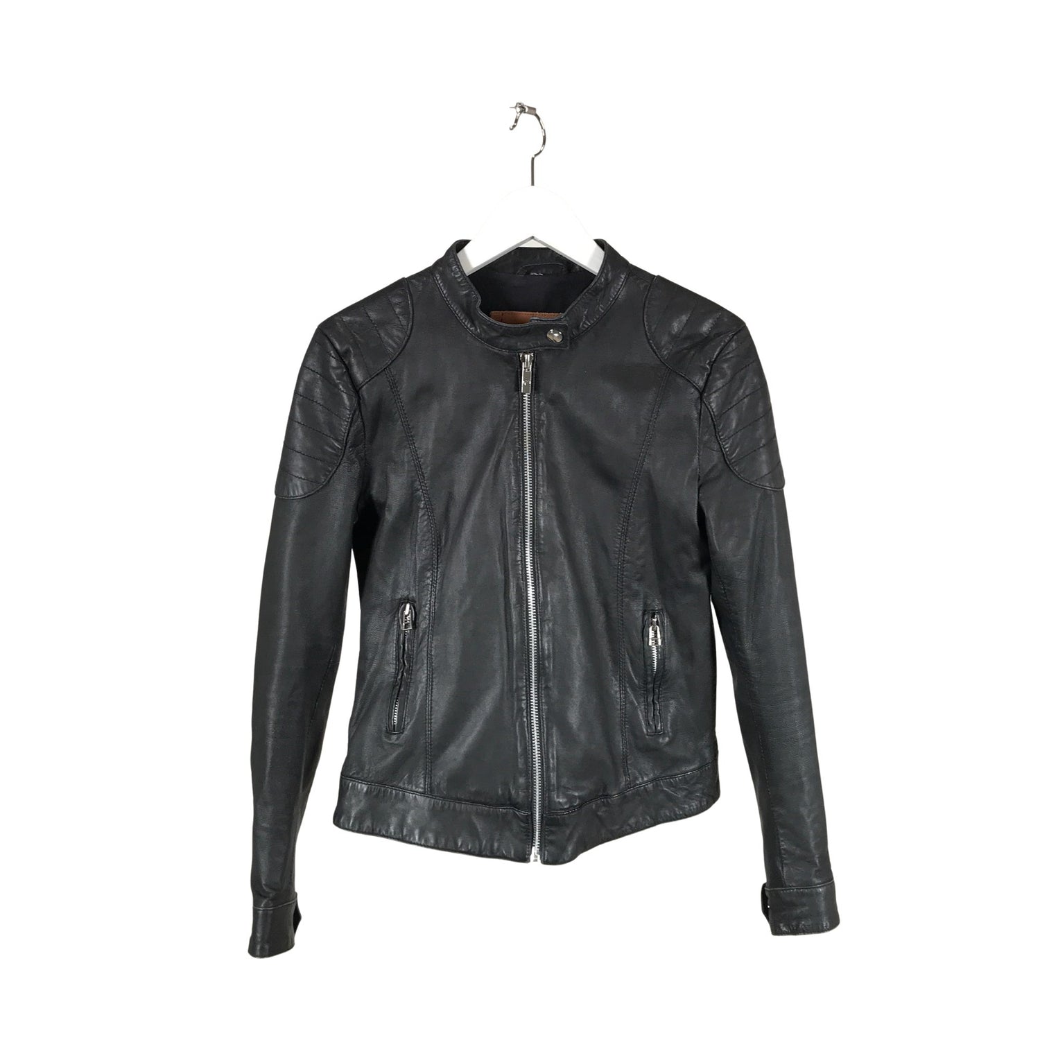 Leather jacket, size 36