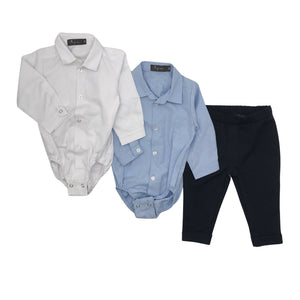 Unisex Mingelin - Juhlahousut, koko 74 - 80 -  (1)