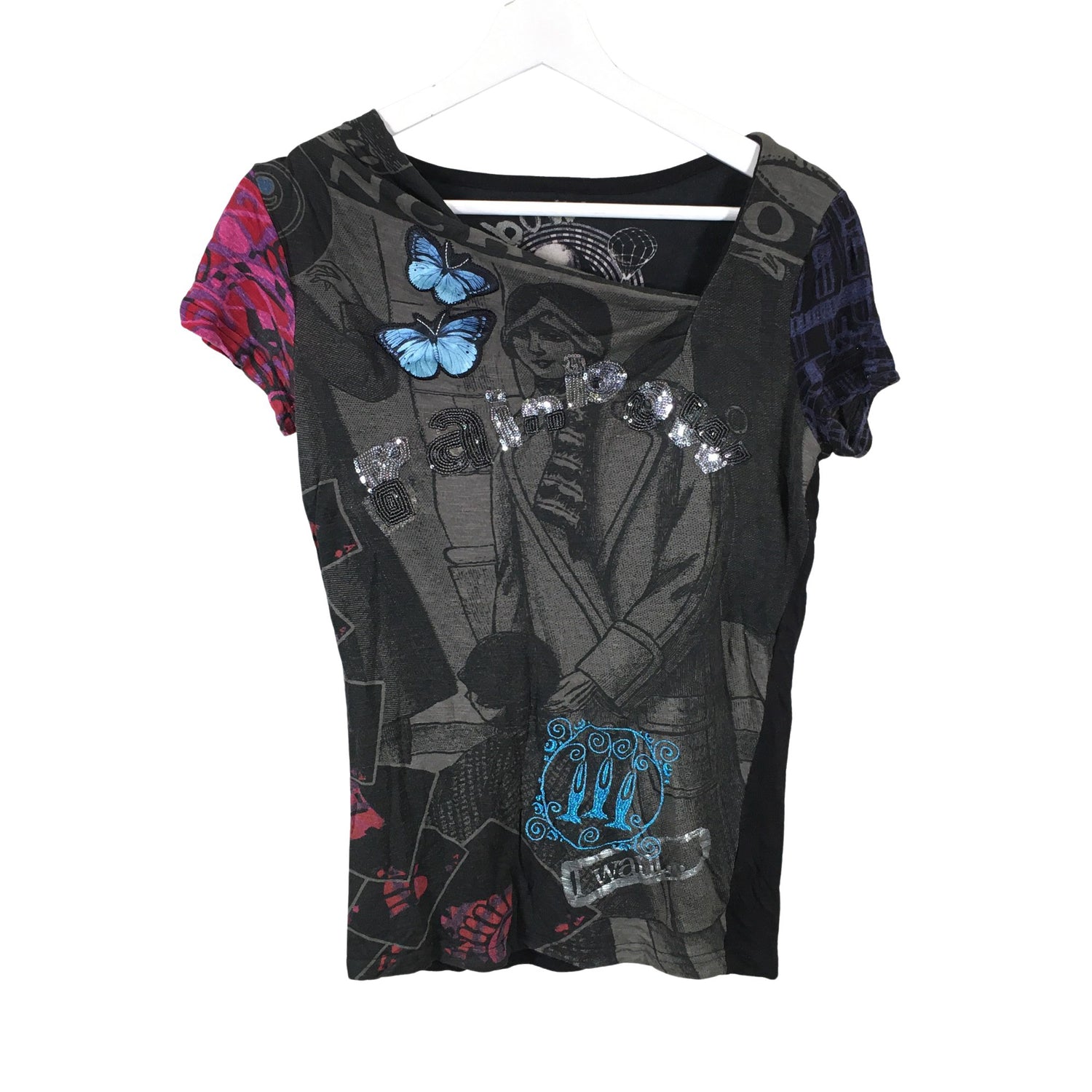  T-paita  T-paita, koko 36  Desigual 