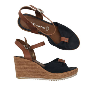 Unisex Tamaris - Kiilakorkosandaalit, koko 40 -  (1)