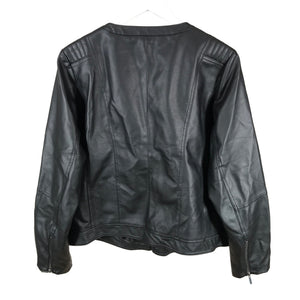 Unisex Zizzi - Nahkatakki, koko 48 -  (2)
